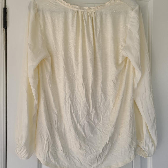 🌼 NWT Anthropologie Dolan Left Coast Ivory Top, Medium 🌼 - Picture 5 of 8